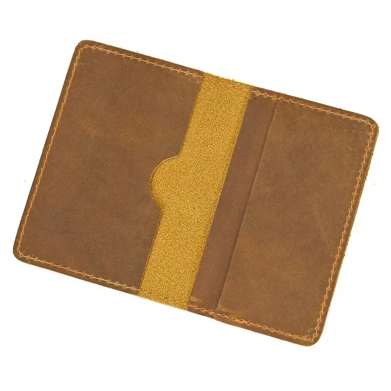 מחזיק כרטיסים מעור בקר עם הגנת RFID – תמונה 6